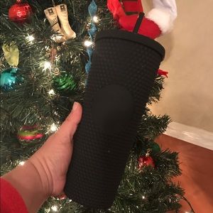 Starbucks Black Matte Studded Tumbler